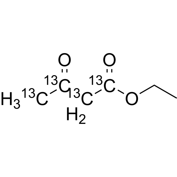 Ethyl acetoacetate-13C4 (ethyl acetoacetate-13C4) 84508-55-4
